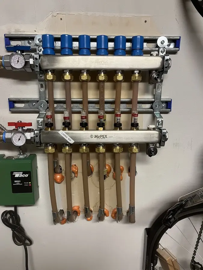 Plumber performing Leak Detection at a residential property in Yuma